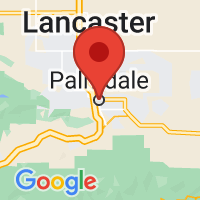 Map of Palmdale, CA US